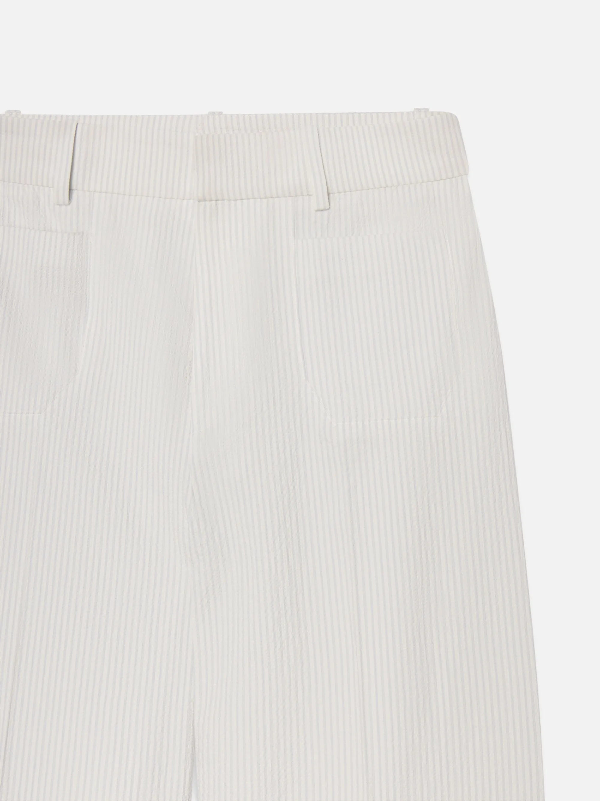 The Seersucker Modernist Trouser -- Light Chambray Multi sold by Frame Denim product image thumbnail 2