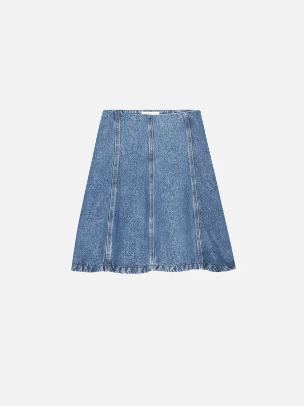 The Sway Skirt -- Frolic Clean sold by Frame Denim