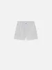 Blue Striped Shorts -- Blue Stripe sold by Frame Denim
