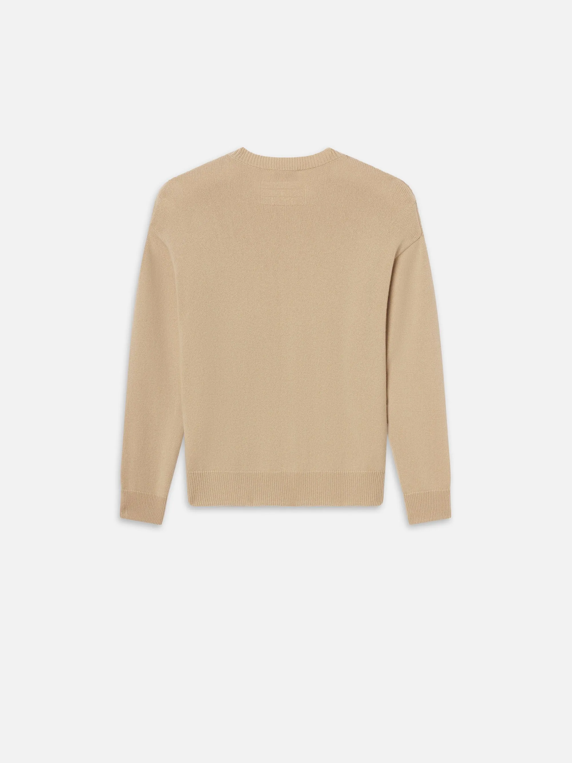 Light Weight Cashmere Crewneck -- Summer Beige sold by Frame Denim product image thumbnail 4