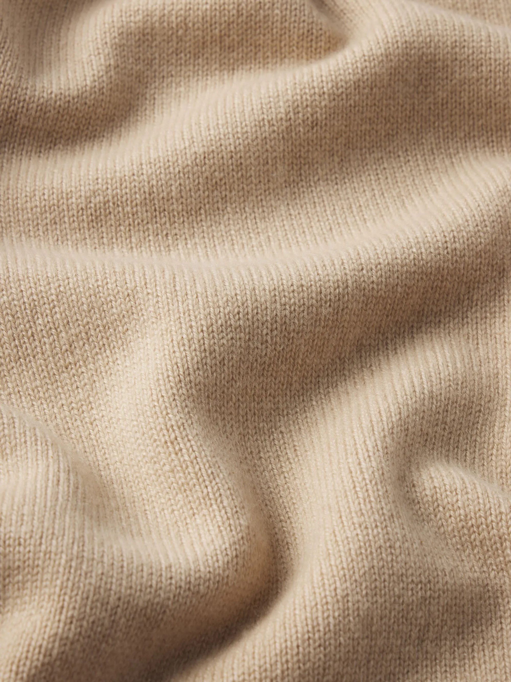 Light Weight Cashmere Crewneck -- Summer Beige sold by Frame Denim product image thumbnail 2