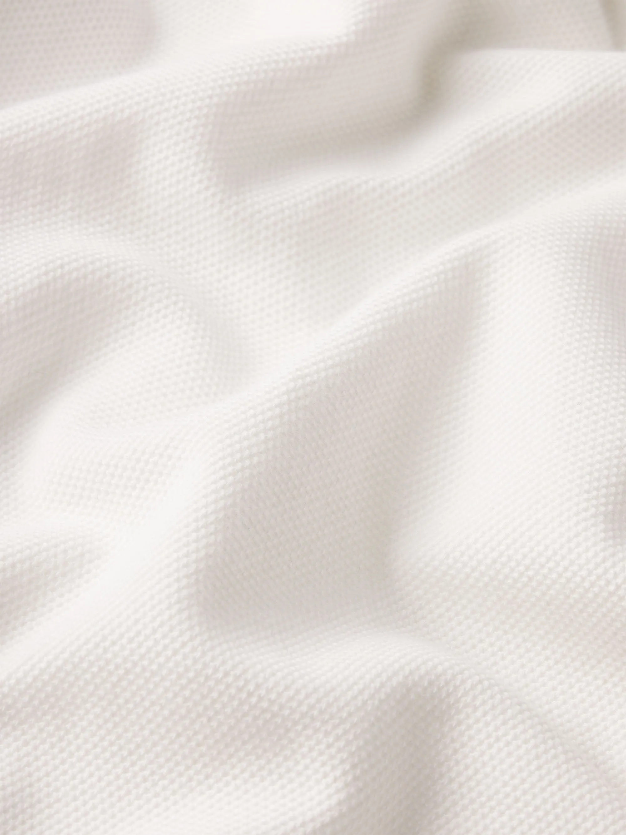 Jacquard Short Sleeve Relaxed Shirt -- White sold by Frame Denim product image thumbnail 2