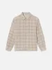 Plaid Shirt -- Cream Plaid sold by Frame Denim