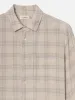 Plaid Shirt -- Cream Plaid sold by Frame Denim