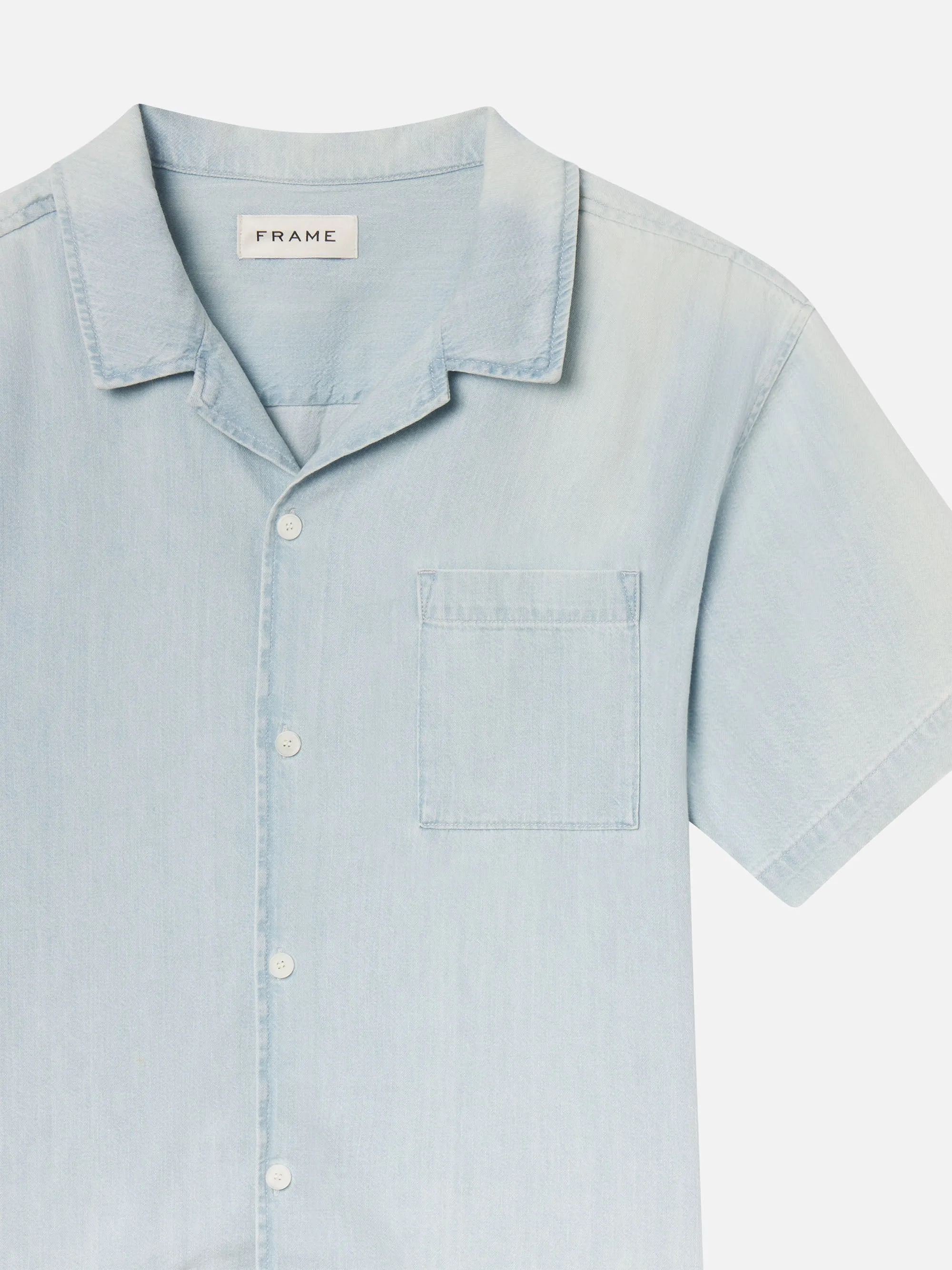 Short Sleeve Camp Collar Shirt -- Harbor City sold by Frame Denim product image thumbnail 3