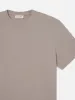 Duo Fold Tee -- Storm Grey sold by Frame Denim