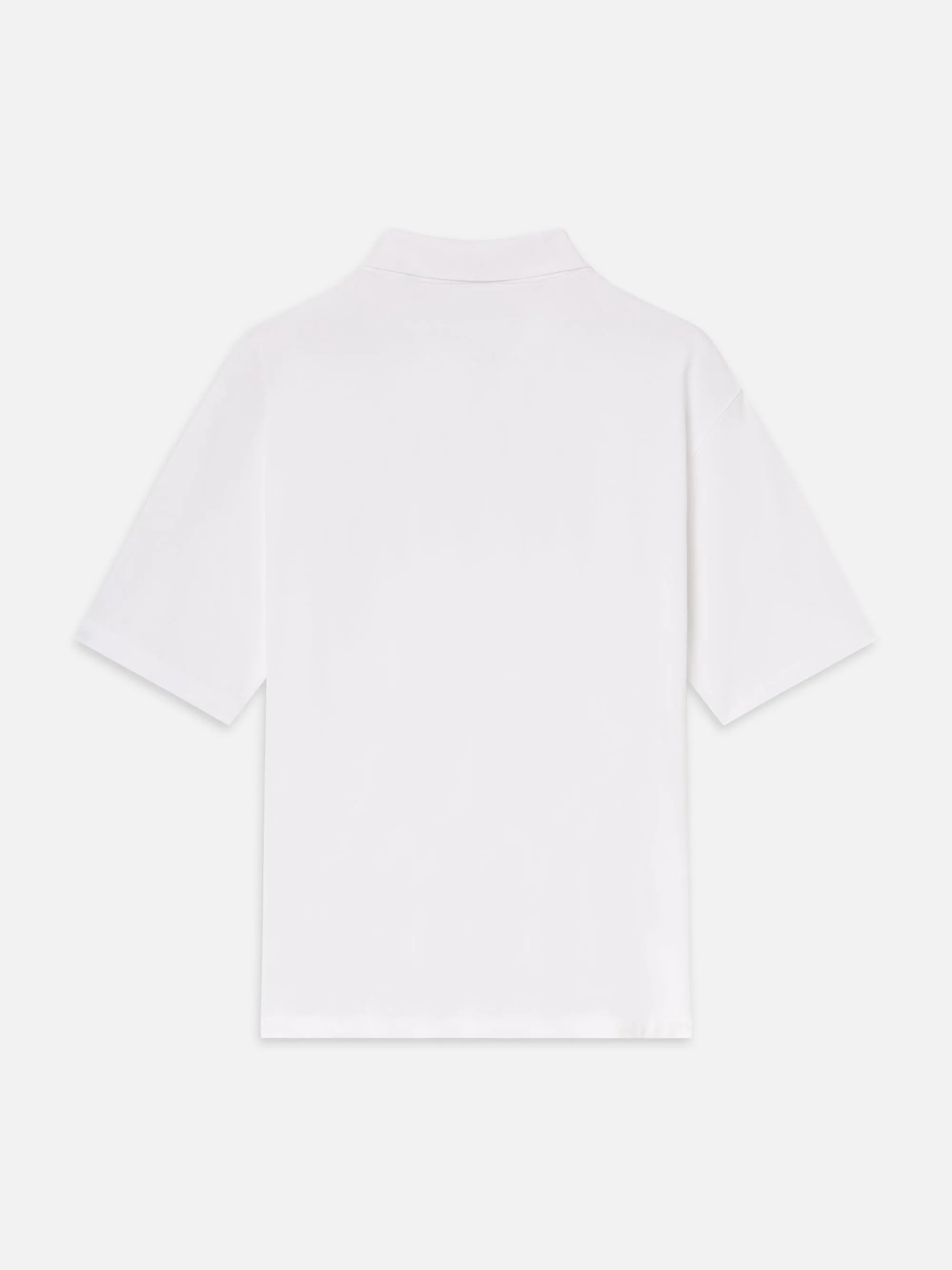 Light Pique Polo -- White sold by Frame Denim product image thumbnail 4
