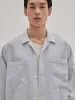 Blue Striped Shirt -- Blue Stripe sold by Frame Denim