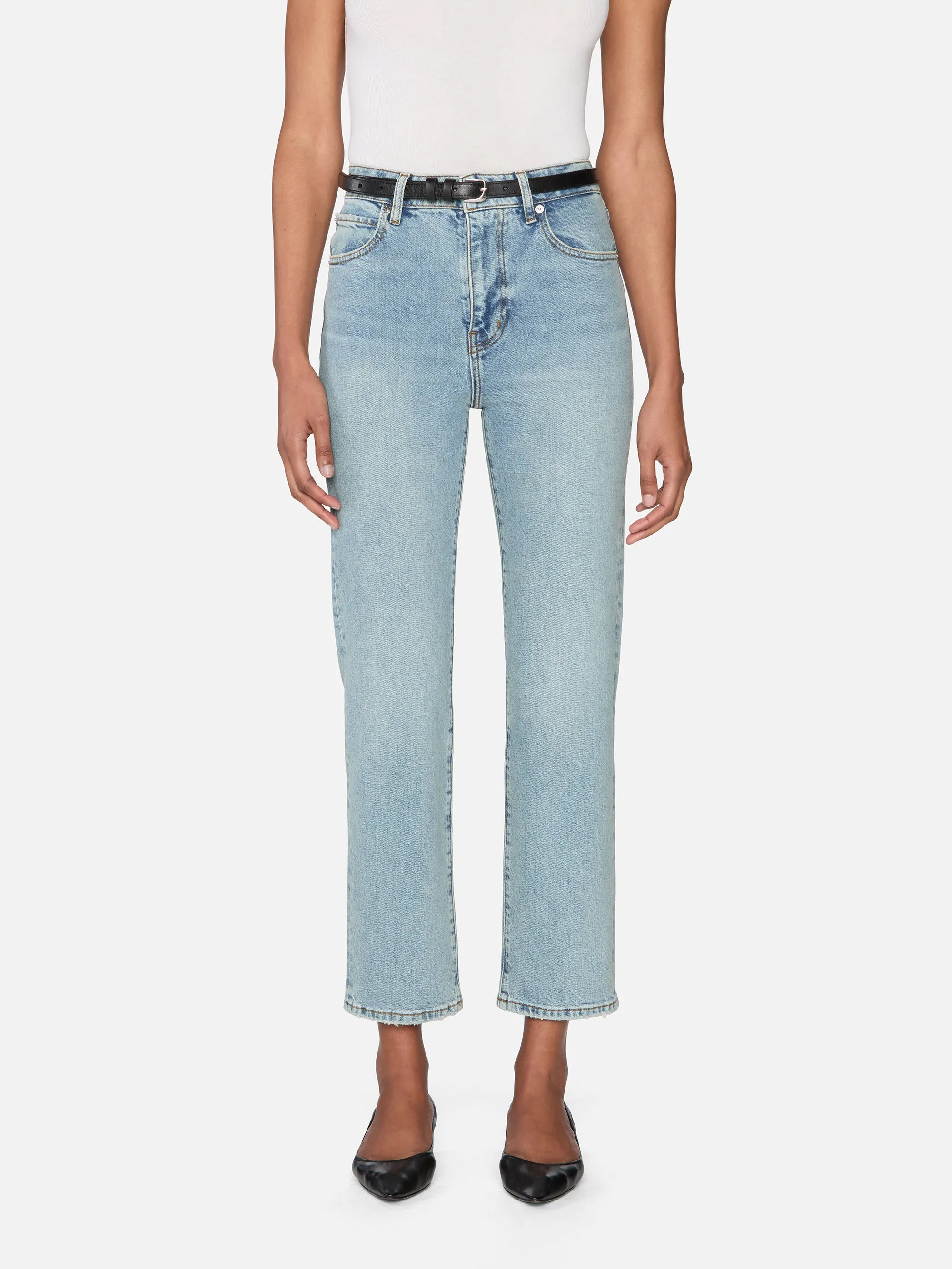 The Ruler Crop -- Dolly sold by Frame Denim product image thumbnail 2