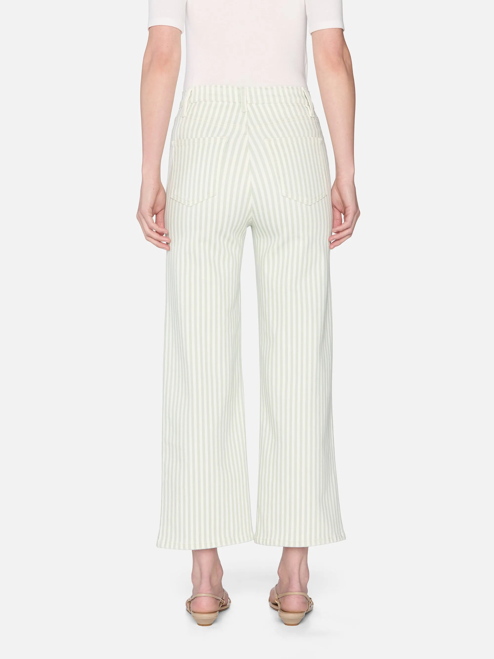 The Anchor Pant -- Seamist Stripe sold by Frame Denim product image thumbnail 5