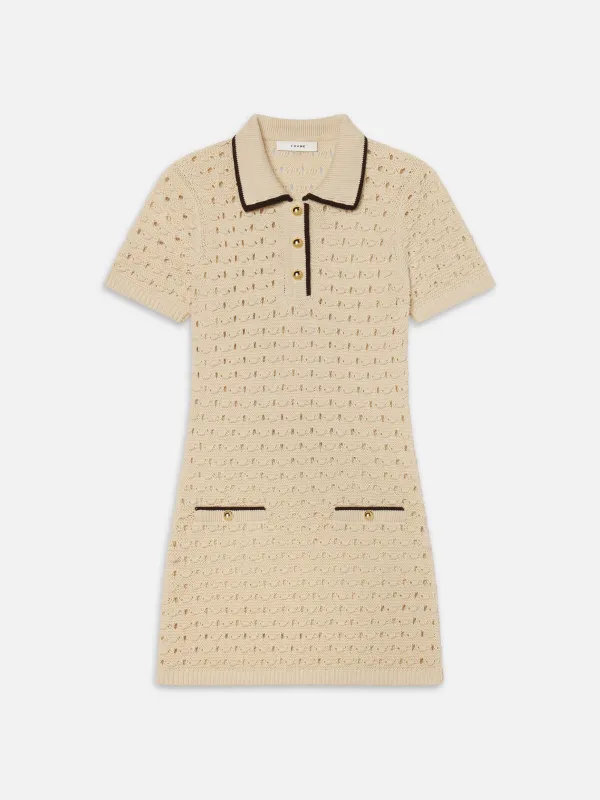 The Bauble Dress -- Cream made by Frame Denim