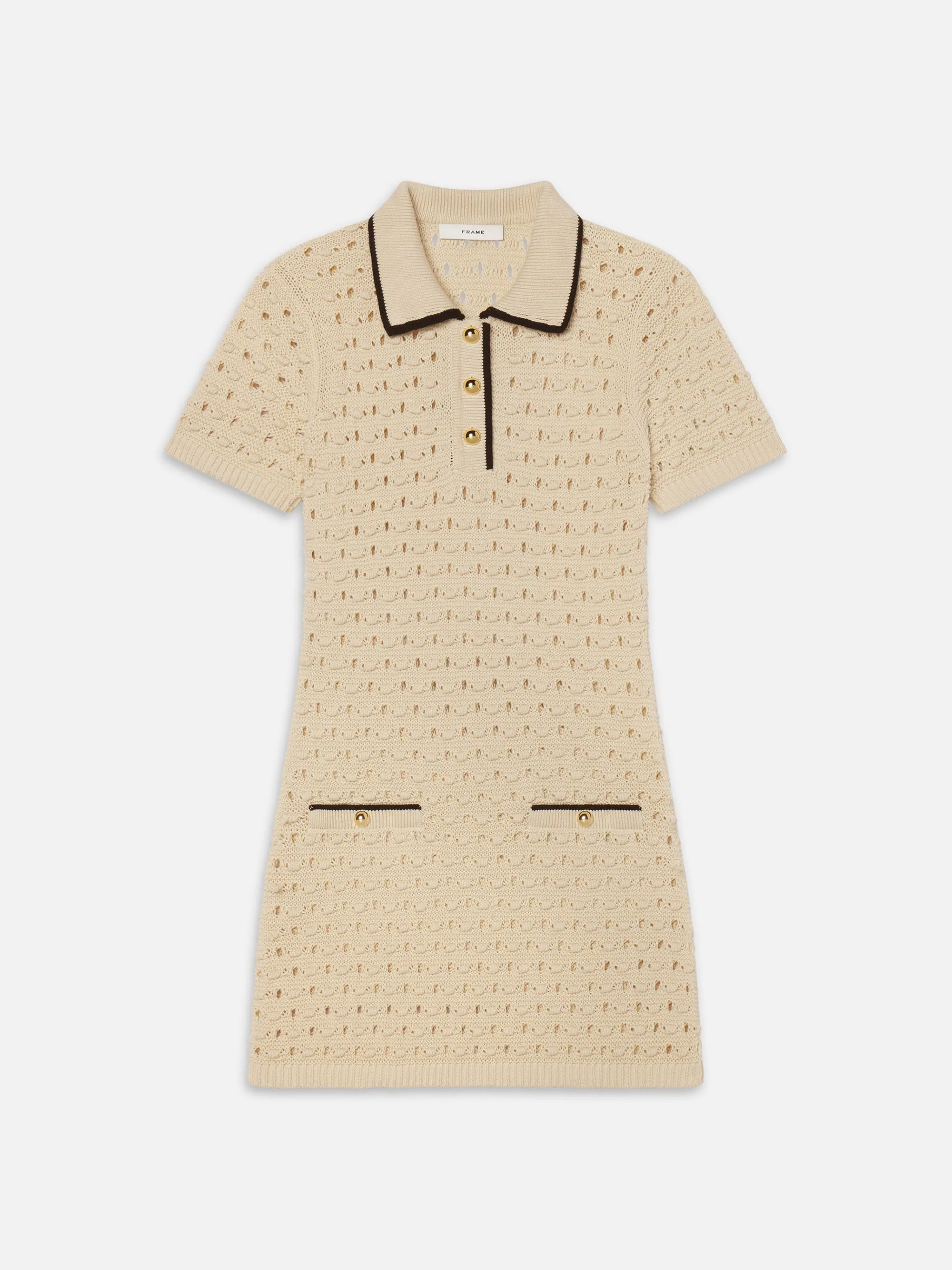 The Bauble Dress -- Cream sold by Frame Denim