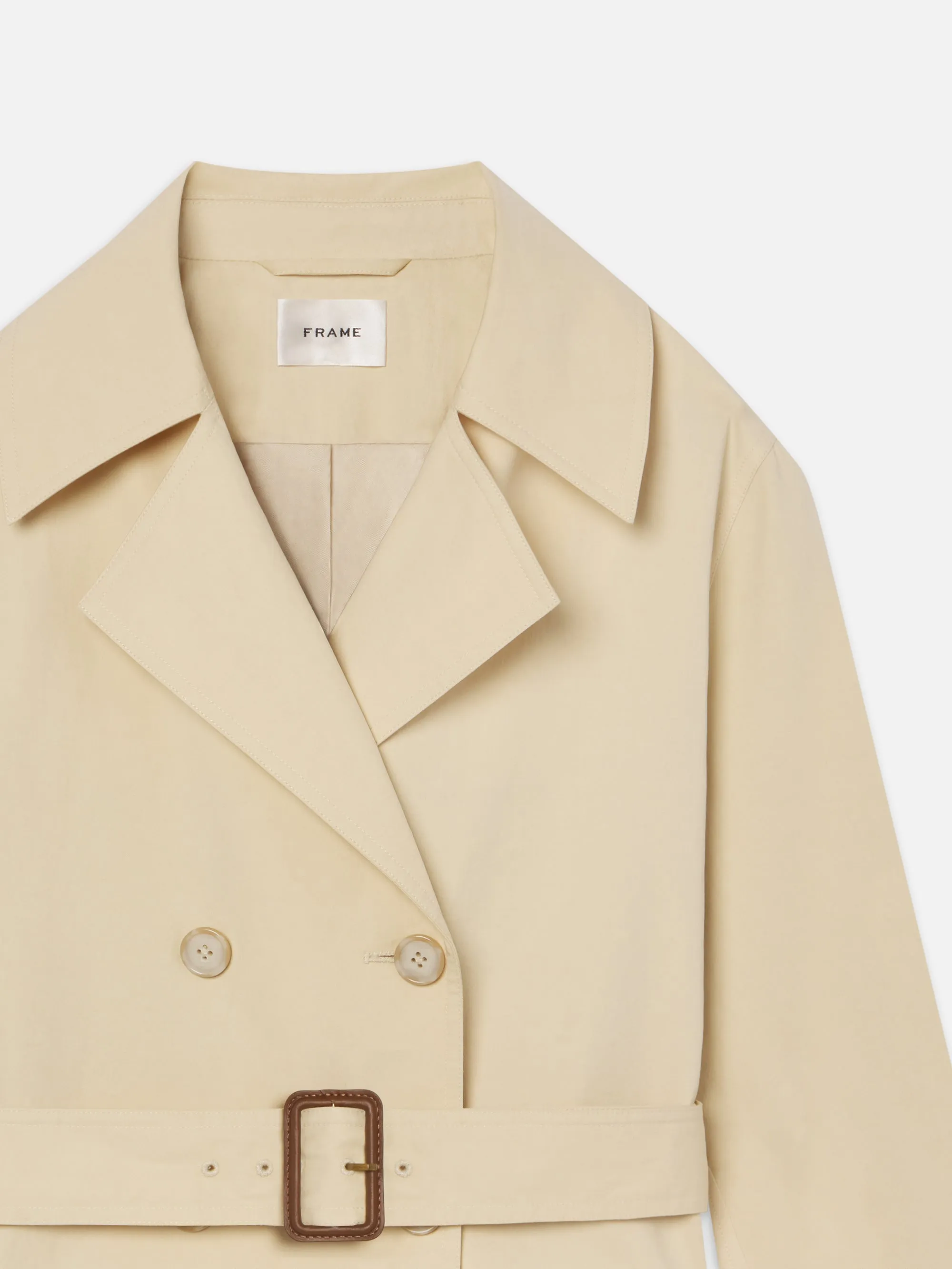 The Uniform Trench -- Oat sold by Frame Denim product image thumbnail 3