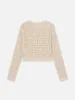 The Crochet Cardi -- Cream sold by Frame Denim