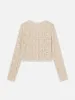 The Crochet Cardi -- Cream sold by Frame Denim