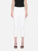 Jetset Weekend Capri -- White sold by Frame Denim