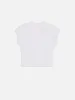 The Muscle Tee -- White sold by Frame Denim
