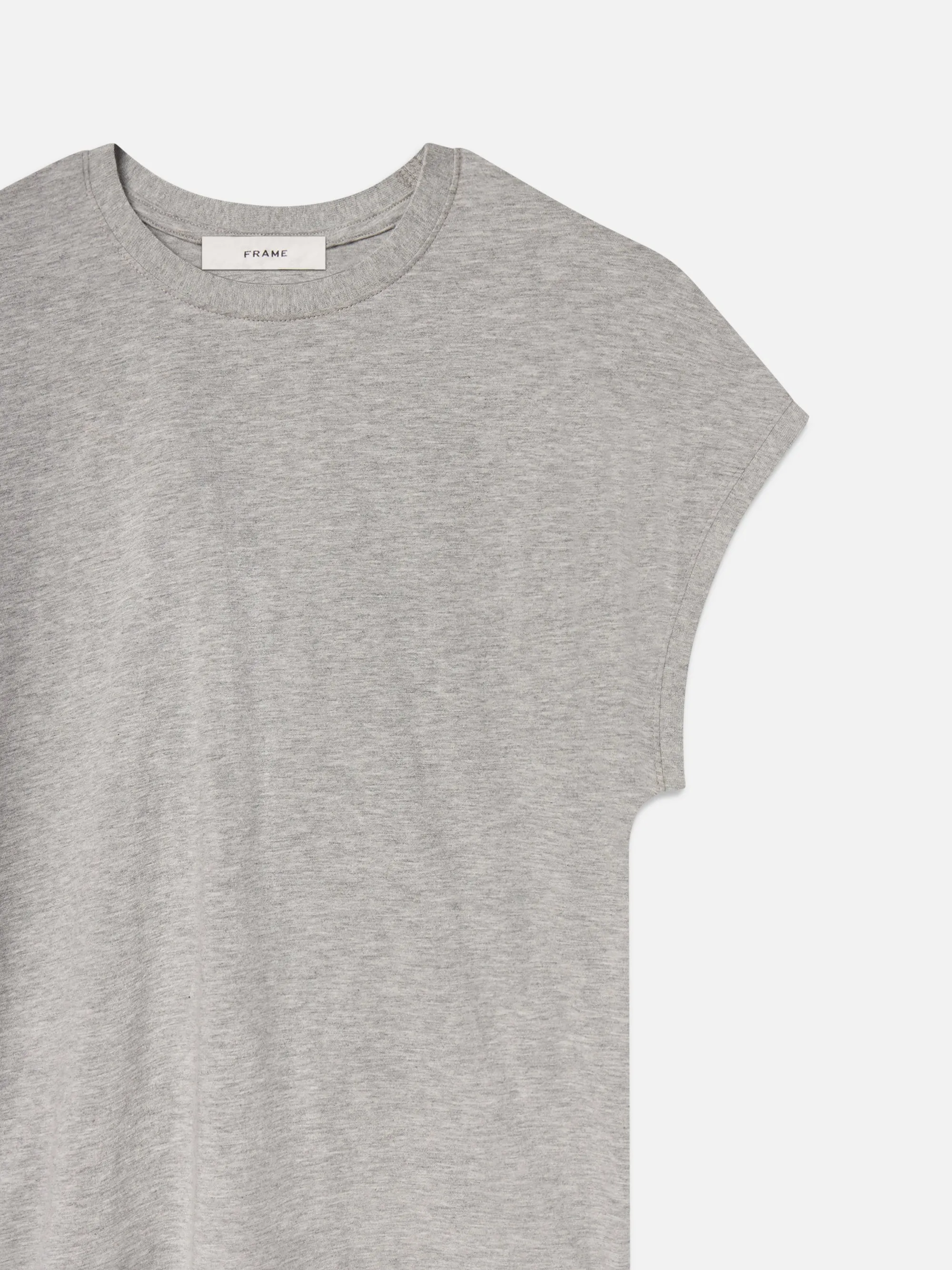 The Muscle Tee -- Heather Grey sold by Frame Denim product image thumbnail 2