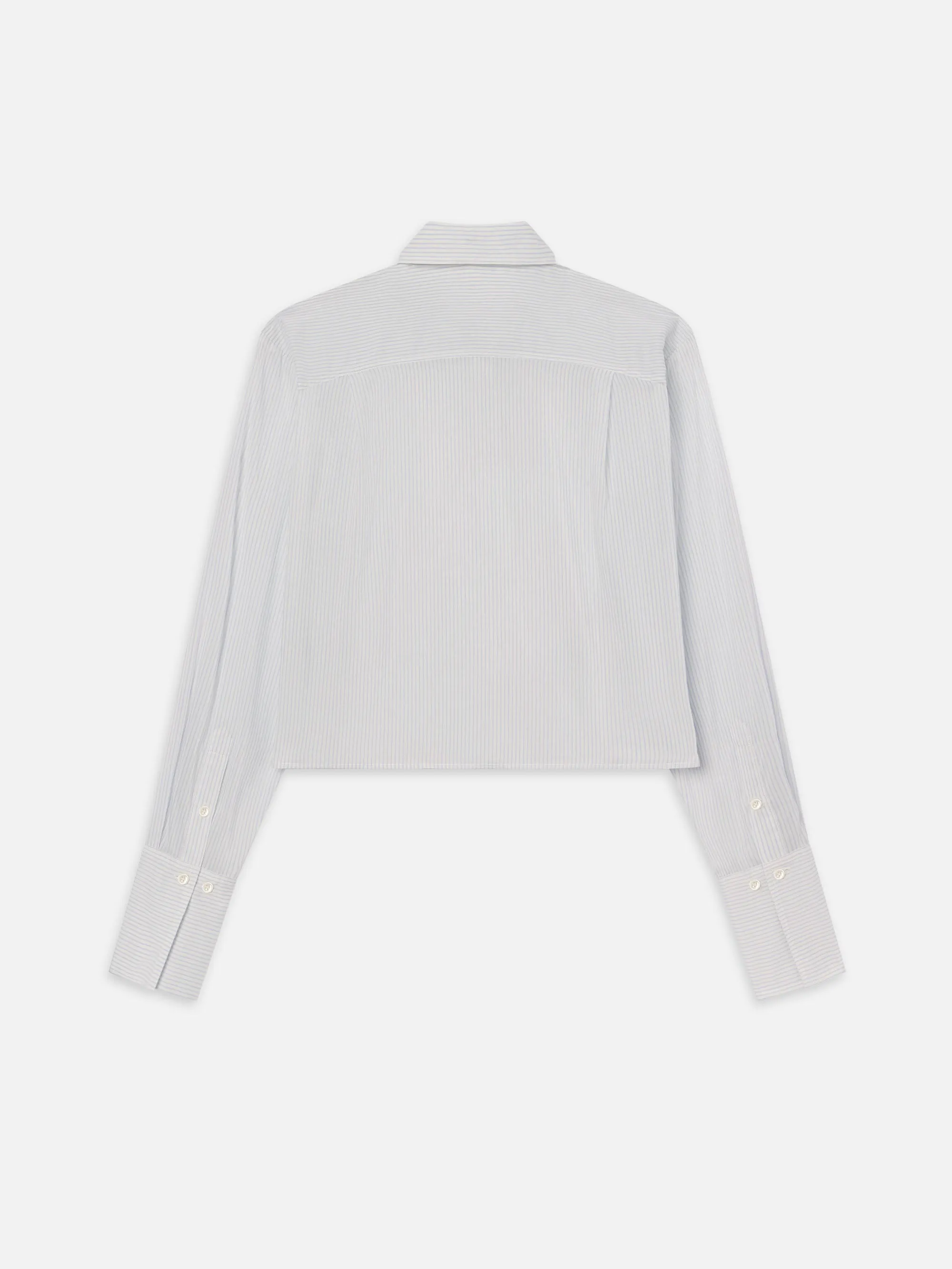 The Curved Hem Shirt -- Light Chambray Multi sold by Frame Denim product image thumbnail 3