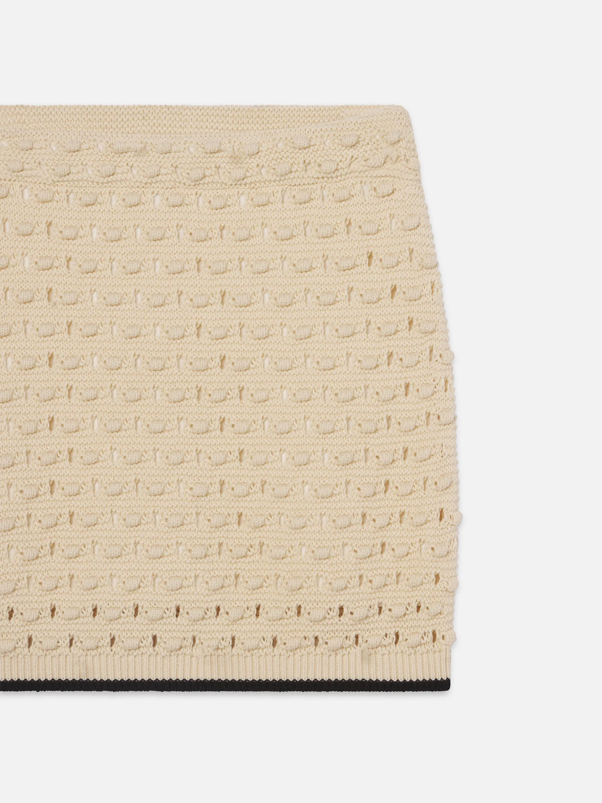 The Bauble Skirt -- Cream sold by Frame Denim product image thumbnail 4