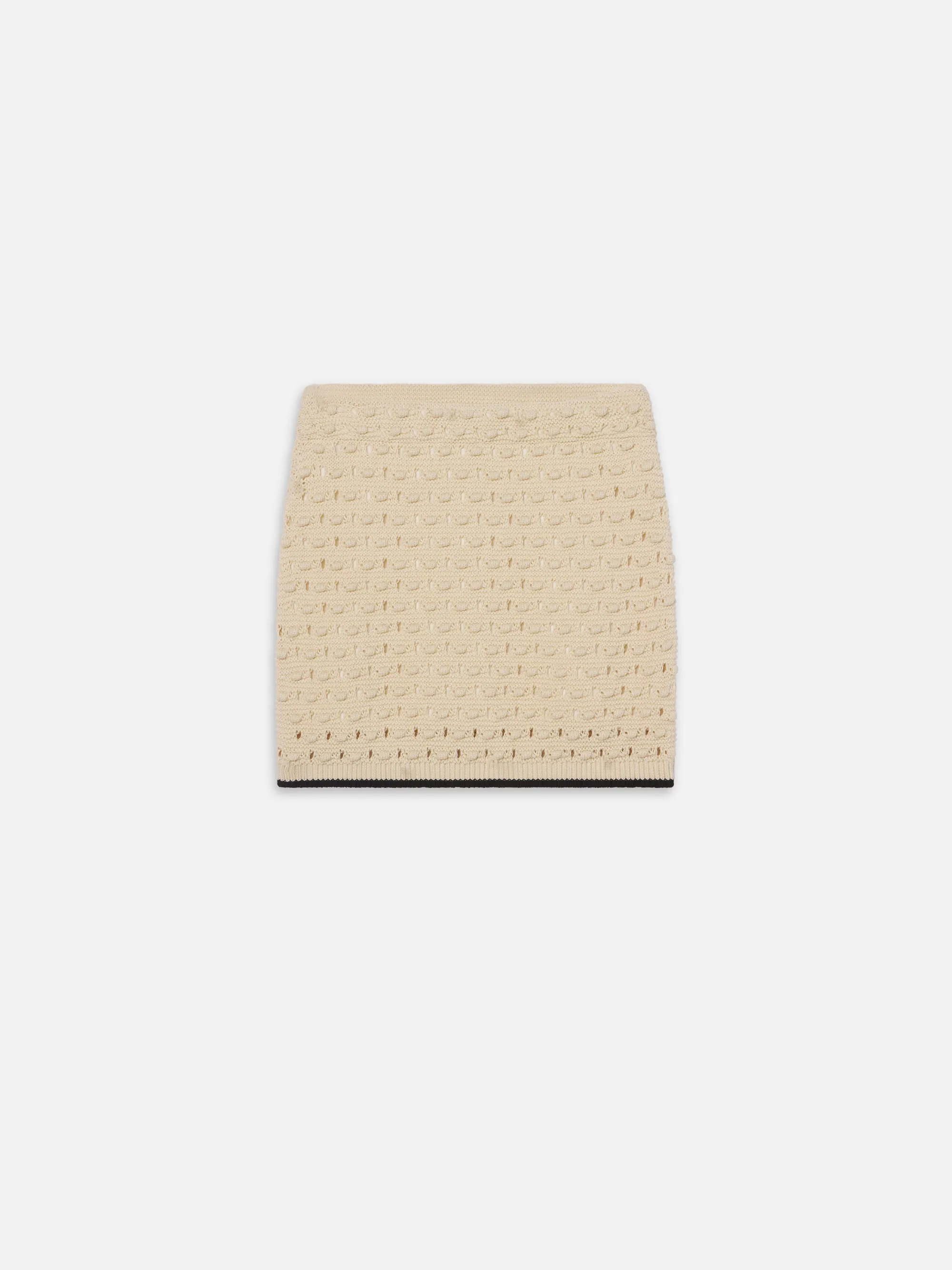 The Bauble Skirt -- Cream sold by Frame Denim