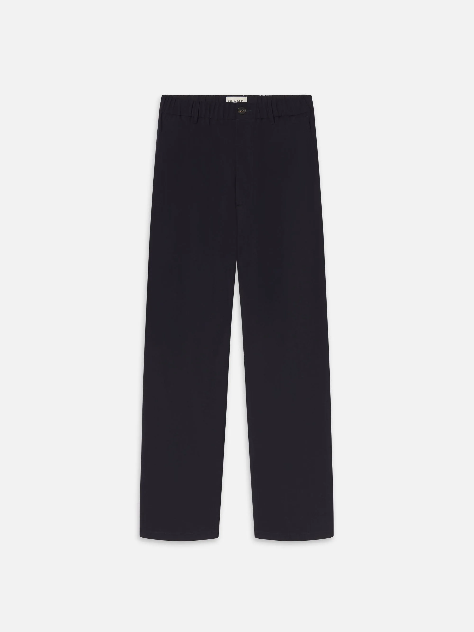 Wool Easy Trousers -- Dark Navy sold by Frame Denim