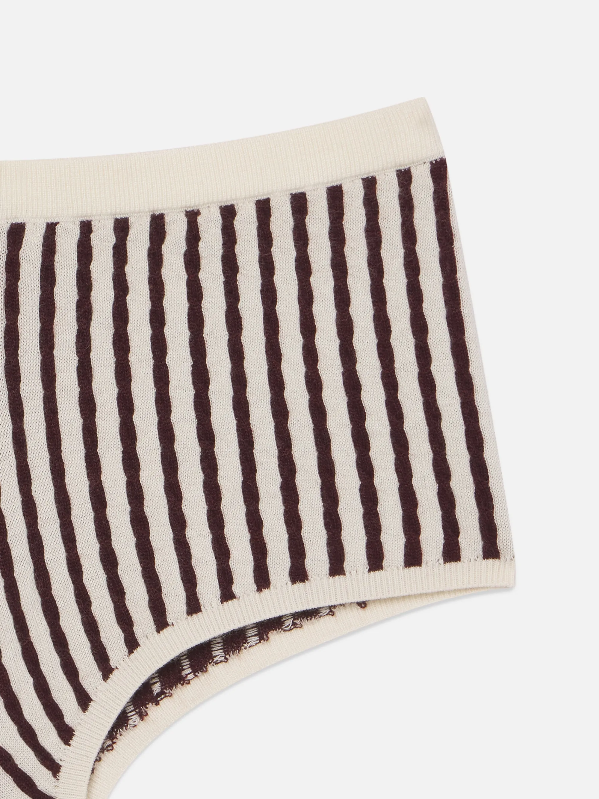 The Cable Shorts -- Burgundy Multi sold by Frame Denim product image thumbnail 3