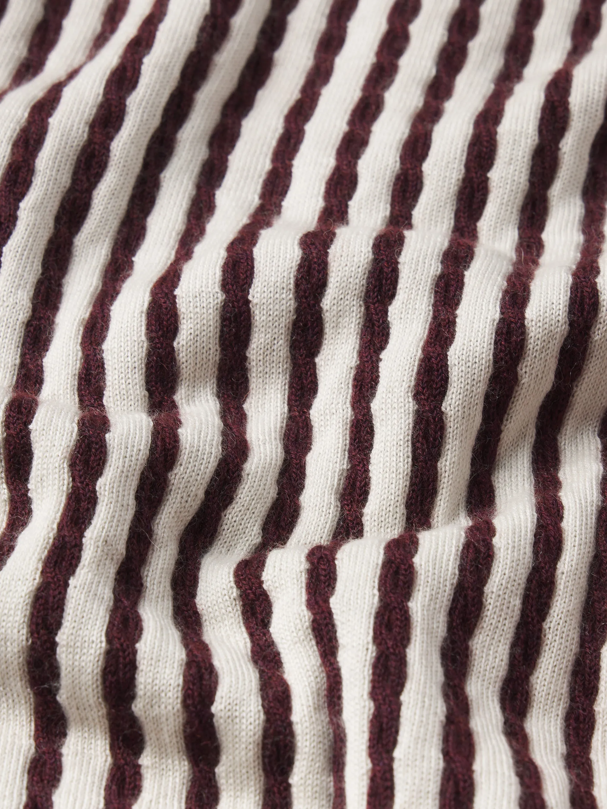 The Cable Shorts -- Burgundy Multi sold by Frame Denim product image thumbnail 2