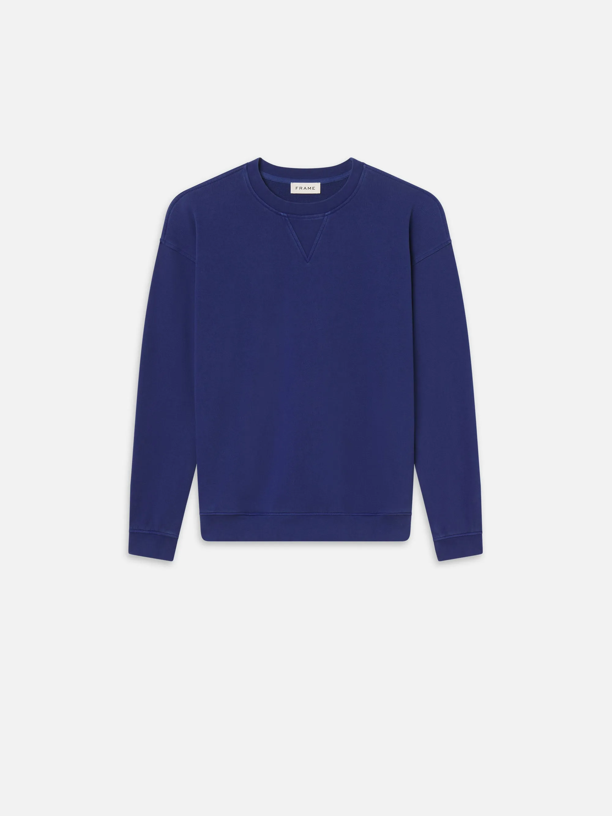 Vintage Wash Sweatshirt -- Reflex Blue Washed sold by Frame Denim
