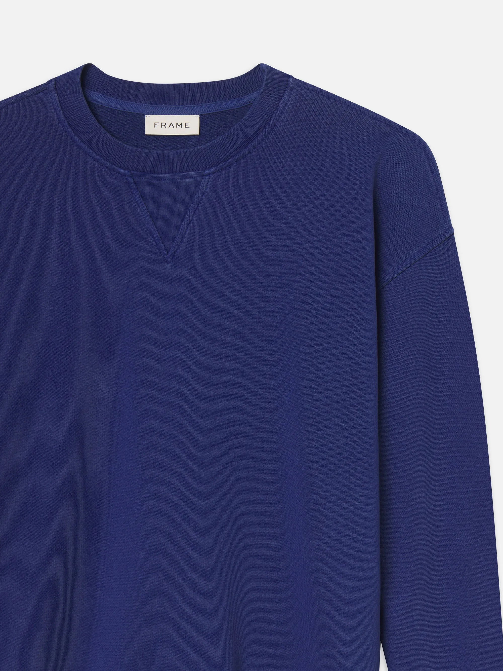 Vintage Wash Sweatshirt -- Reflex Blue Washed sold by Frame Denim product image thumbnail 2