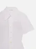 The Flare Mini Dress -- White sold by Frame Denim