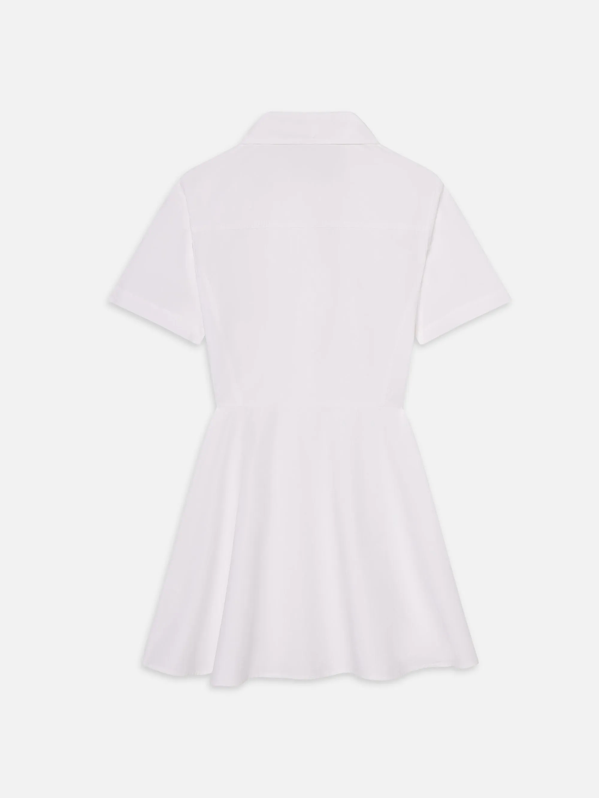 The Flare Mini Dress -- White sold by Frame Denim product image thumbnail 4