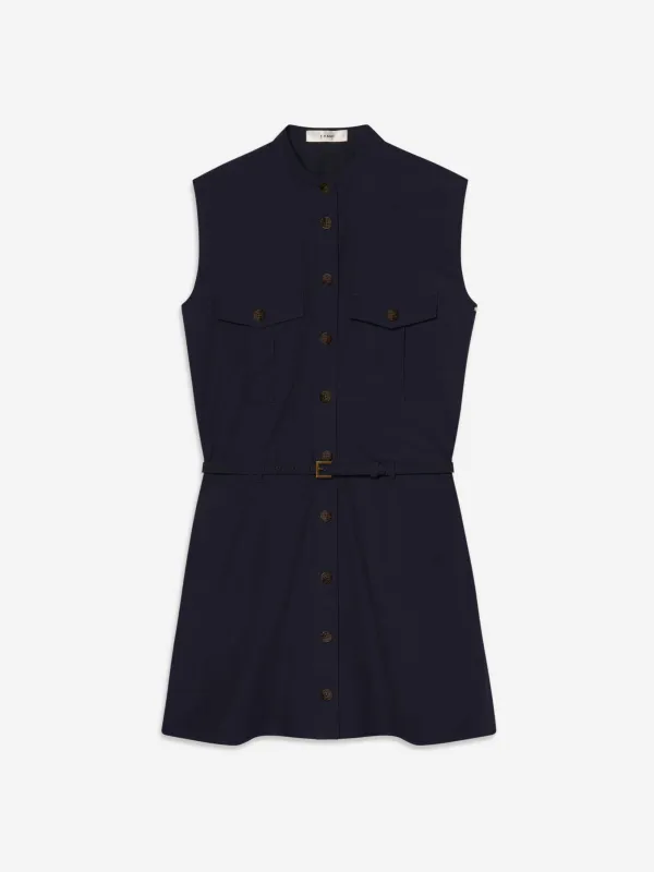 The Safari Dress -- Navy sold by Frame Denim