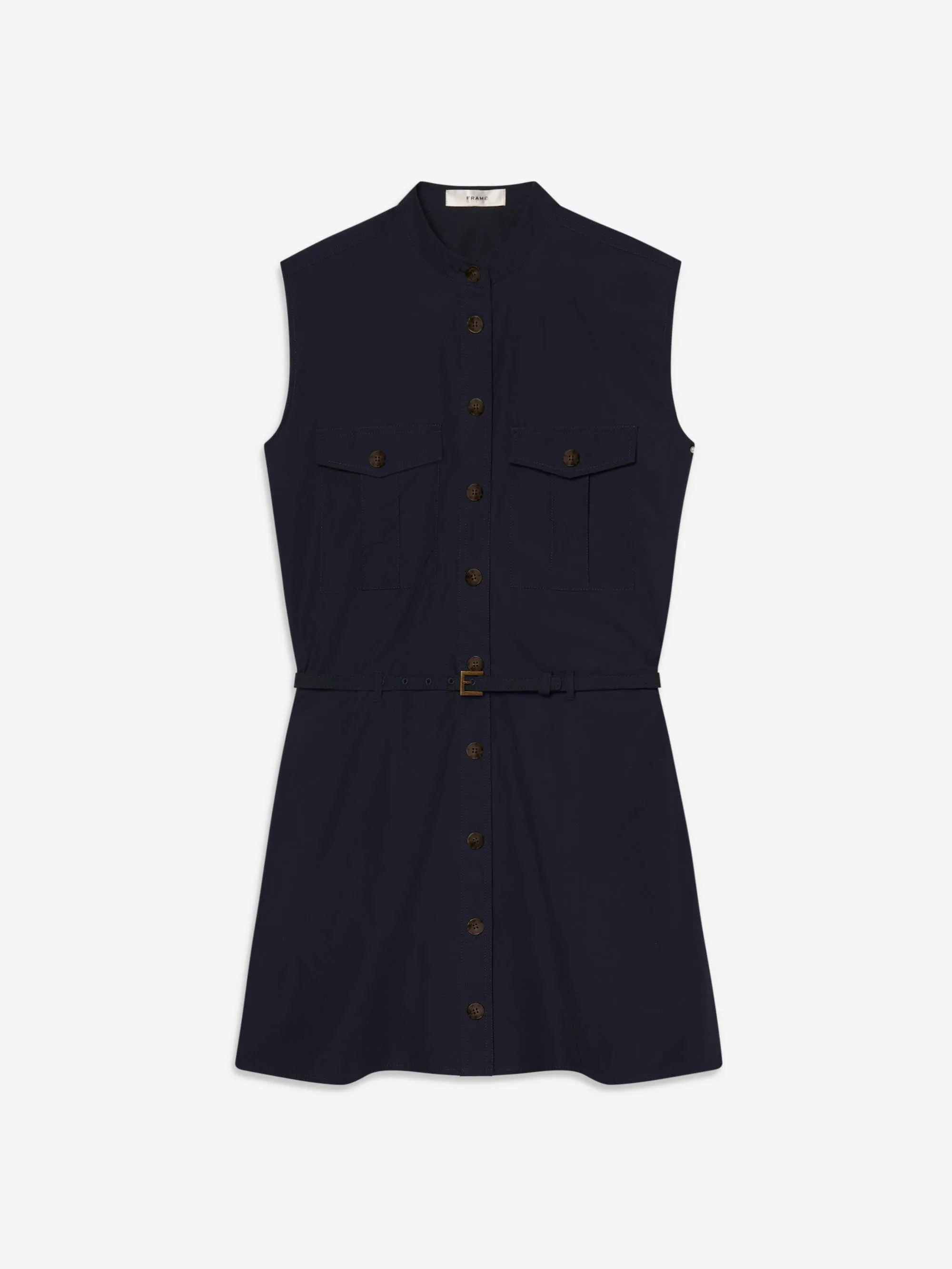 The Safari Dress -- Navy sold by Frame Denim