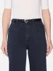 The Anchor Pant -- Navy Raw Fray sold by Frame Denim