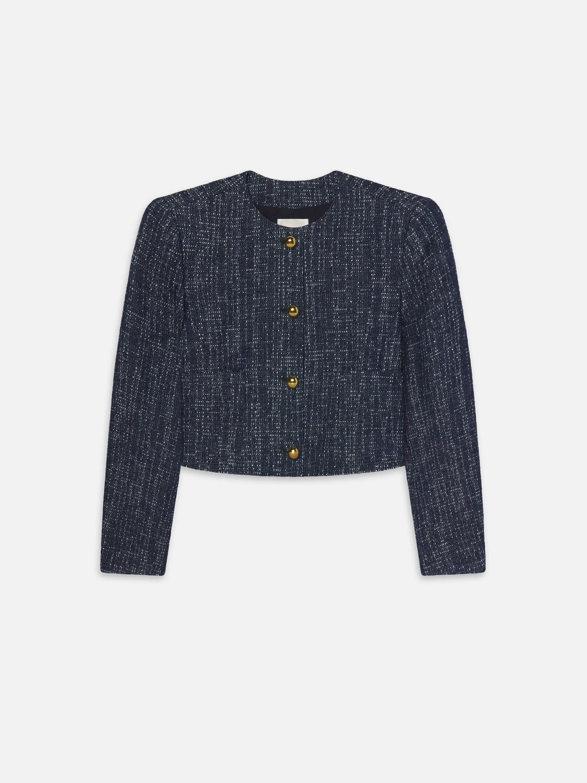 The Tweed Jacket -- Indigo sold by Frame Denim
