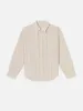 Brown Striped Shirt -- Brown Stripe sold by Frame Denim