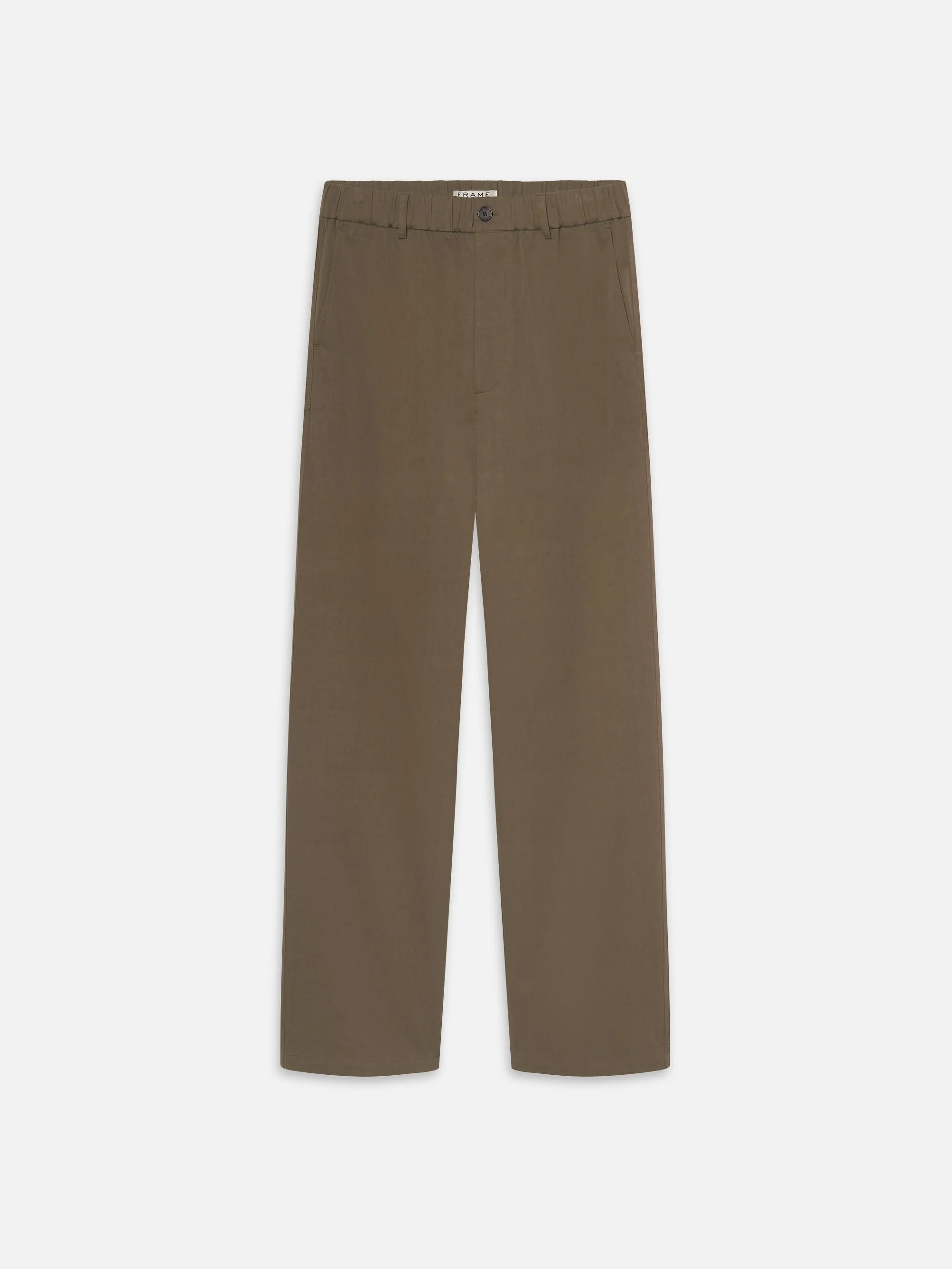 Easy Trousers -- Dark Brown sold by Frame Denim