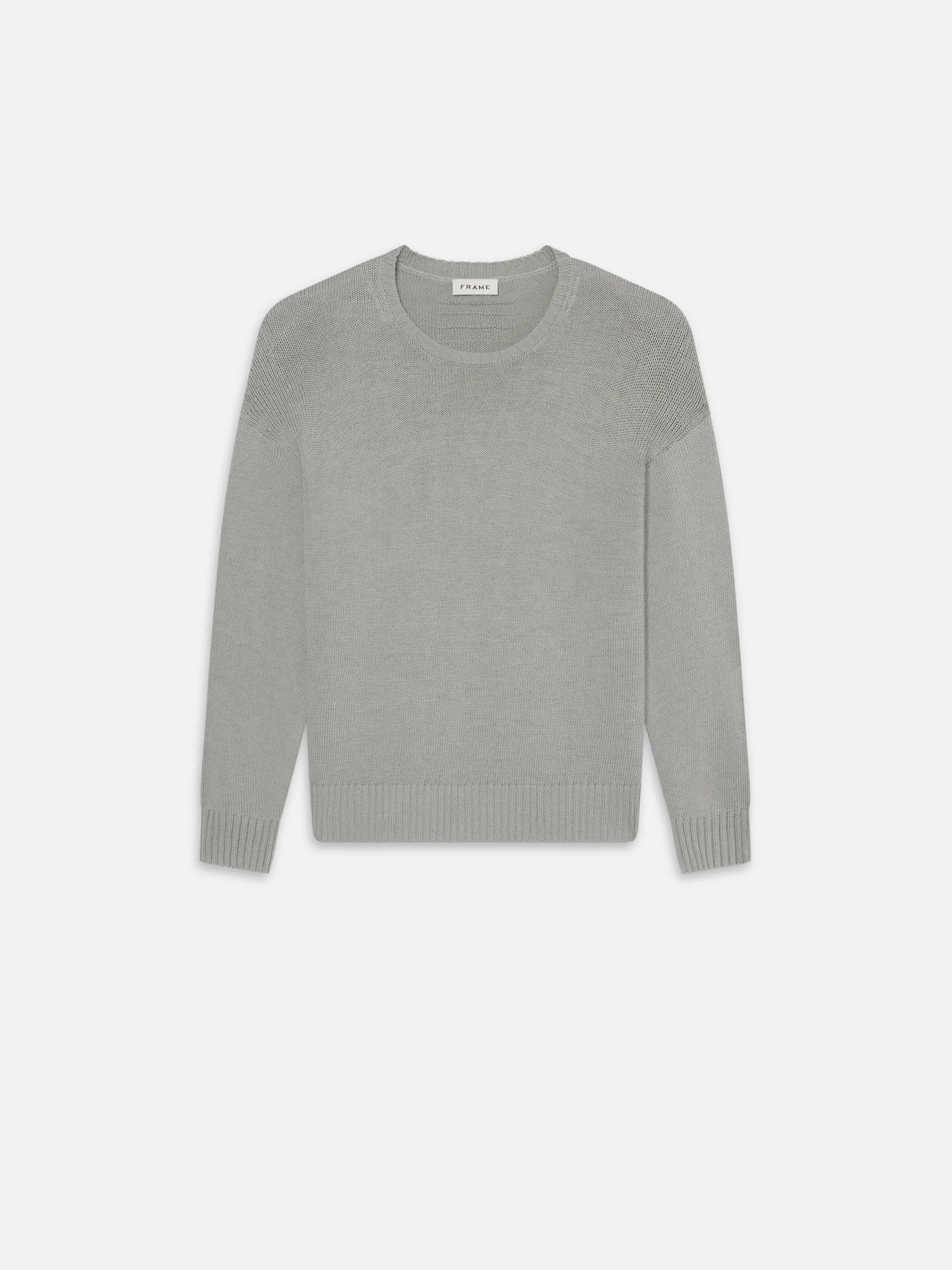 Cotton Silk Sweater -- Grey Blue sold by Frame Denim