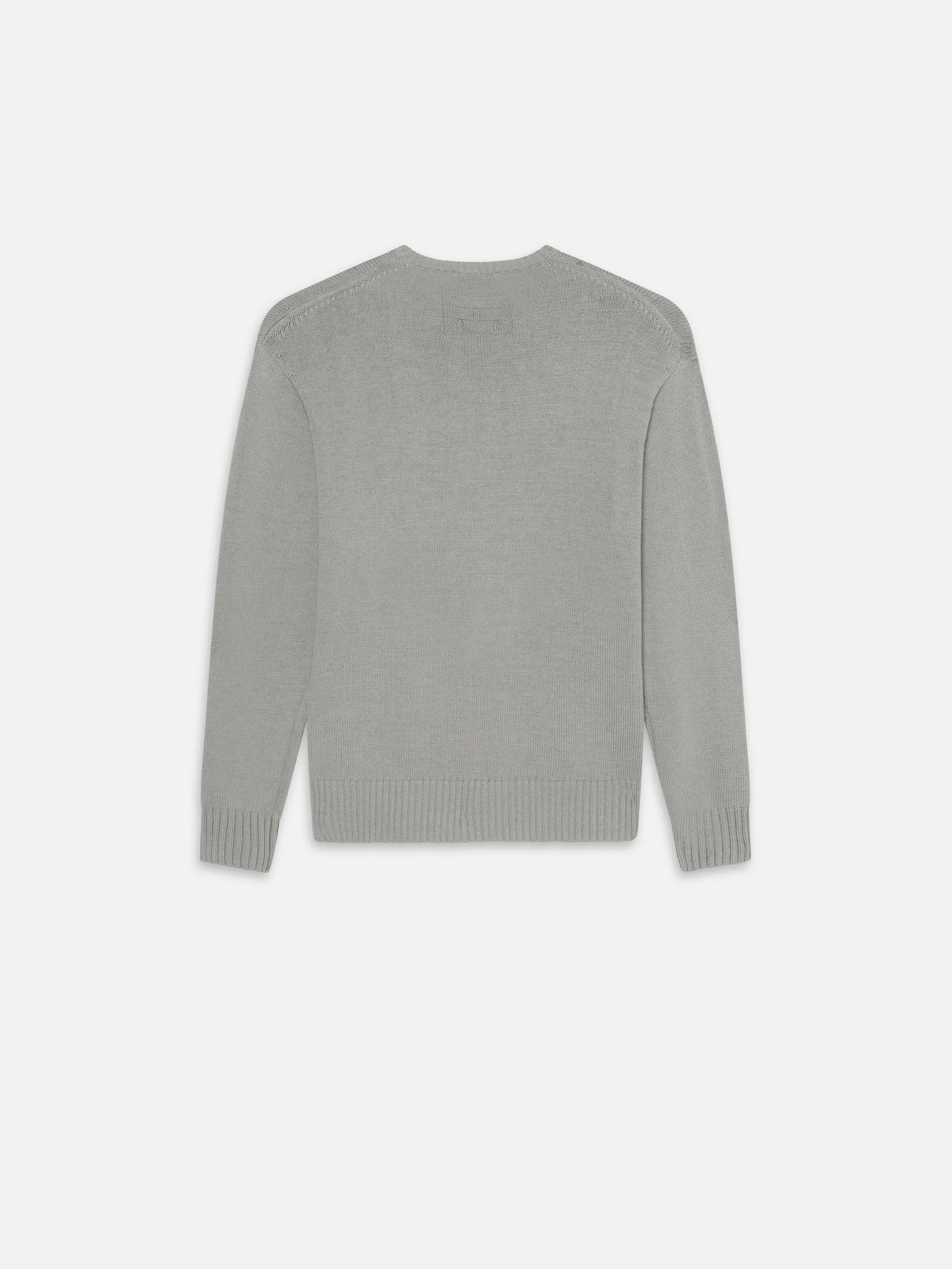 Cotton Silk Sweater -- Grey Blue sold by Frame Denim product image thumbnail 3