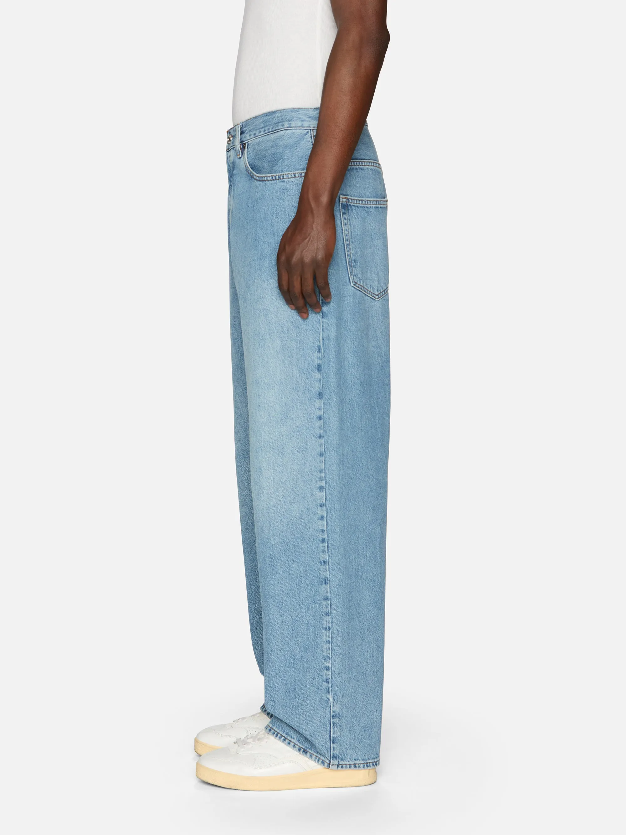 Baggy Jean -- Bonair Light sold by Frame Denim product image thumbnail 4