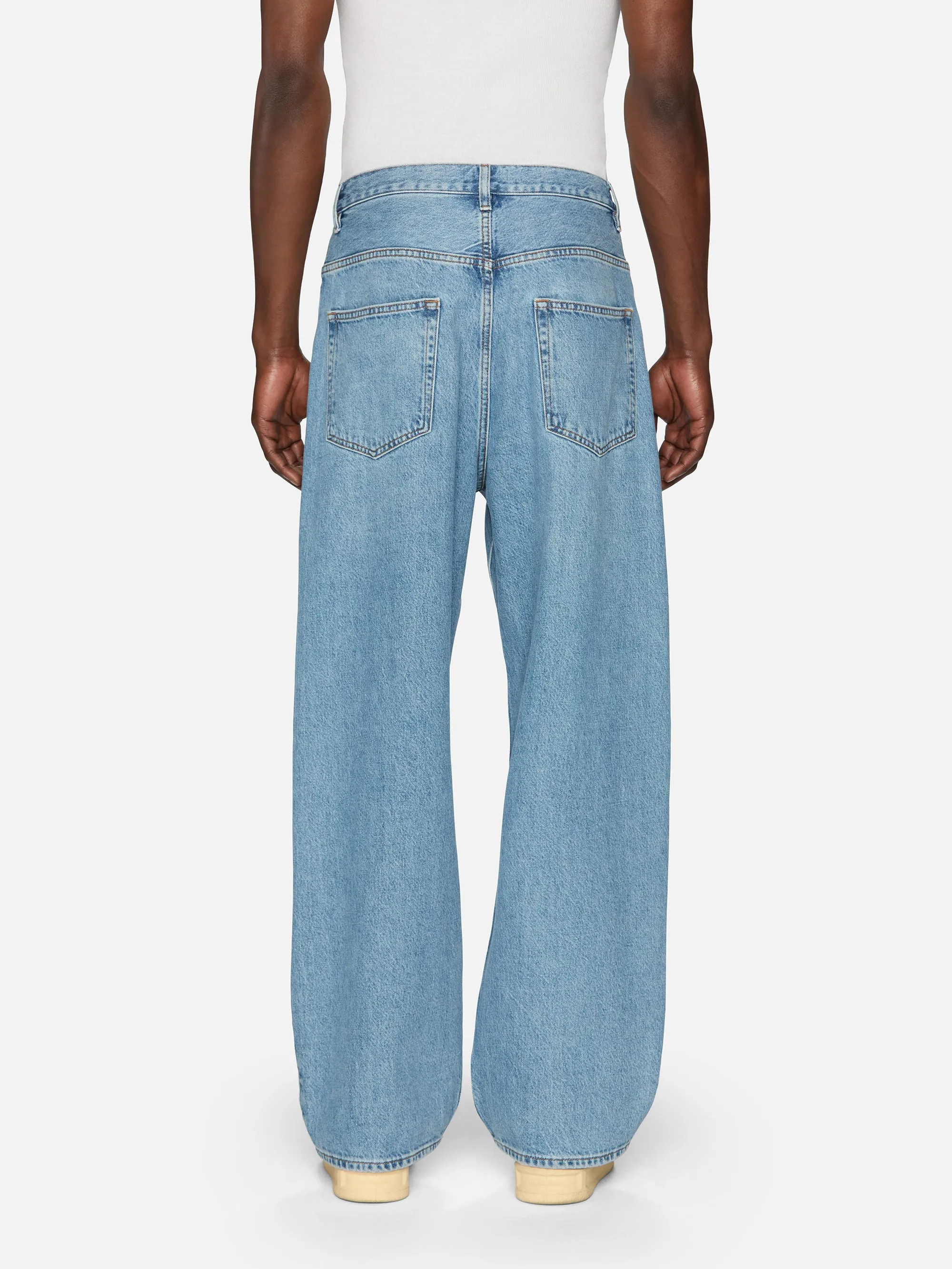 Baggy Jean -- Bonair Light sold by Frame Denim product image thumbnail 5