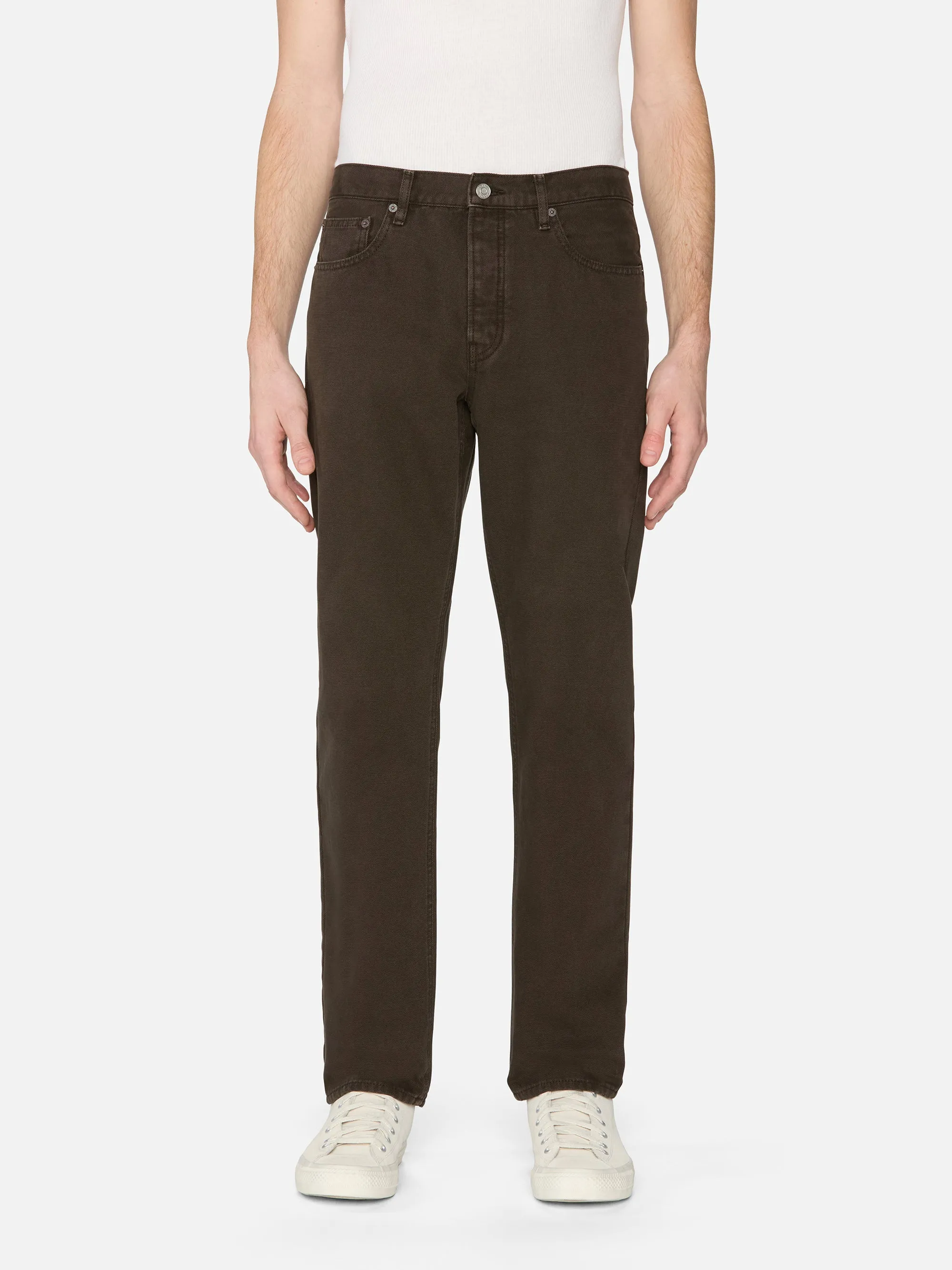 The Straight Jean -- Dark Brown sold by Frame Denim product image thumbnail 2