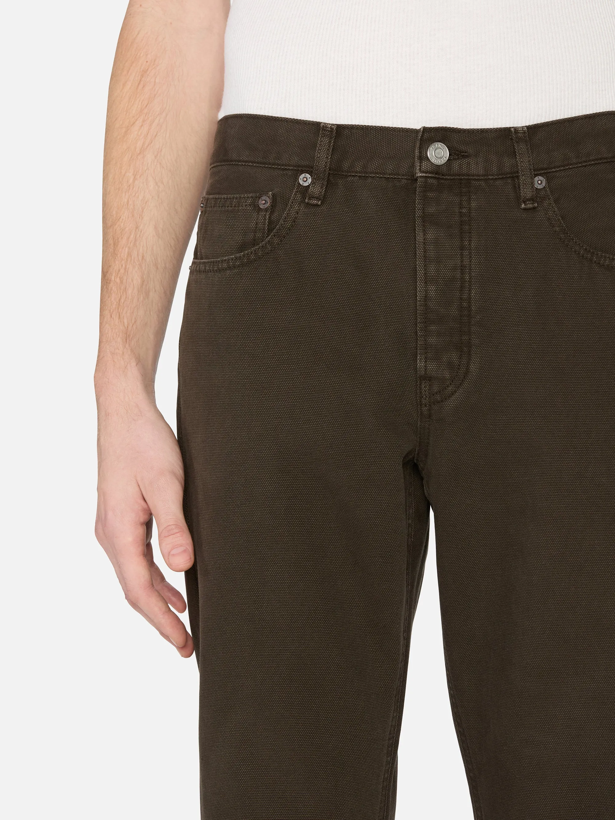 The Straight Jean -- Dark Brown sold by Frame Denim product image thumbnail 3
