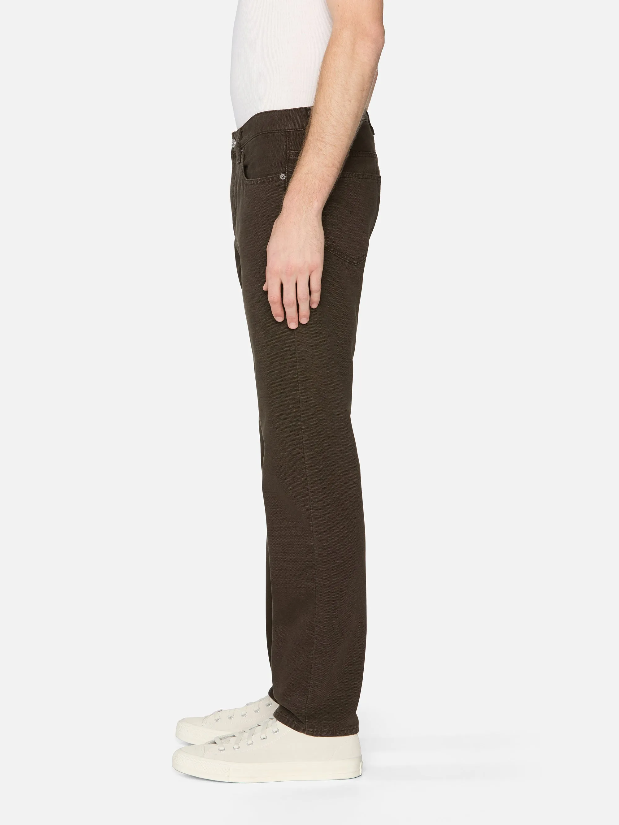 The Straight Jean -- Dark Brown sold by Frame Denim product image thumbnail 4