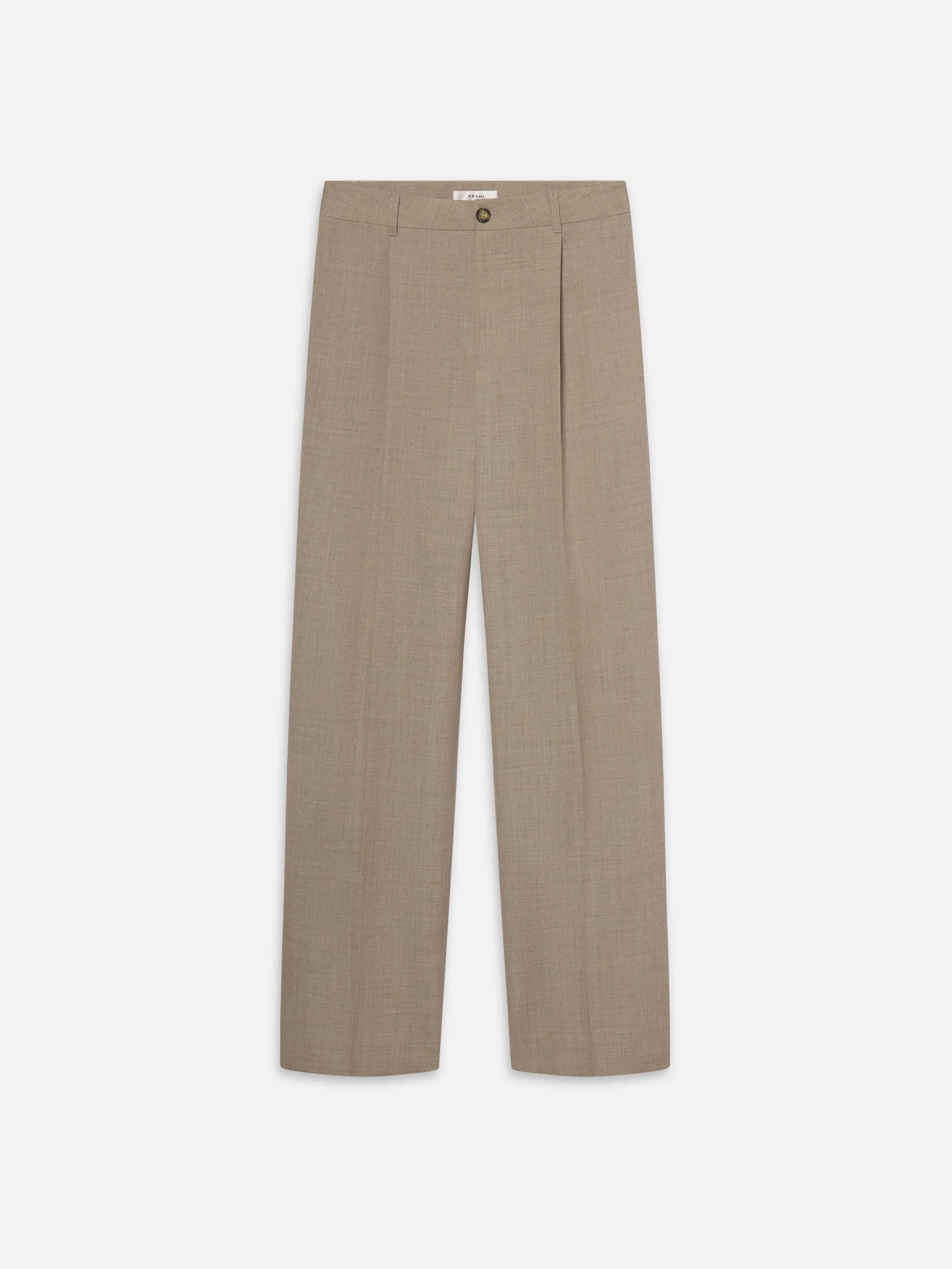 Wide Leg Trousers -- Vintage Khaki sold by Frame Denim
