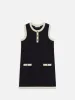 The Mixed Dress -- Indigo sold by Frame Denim