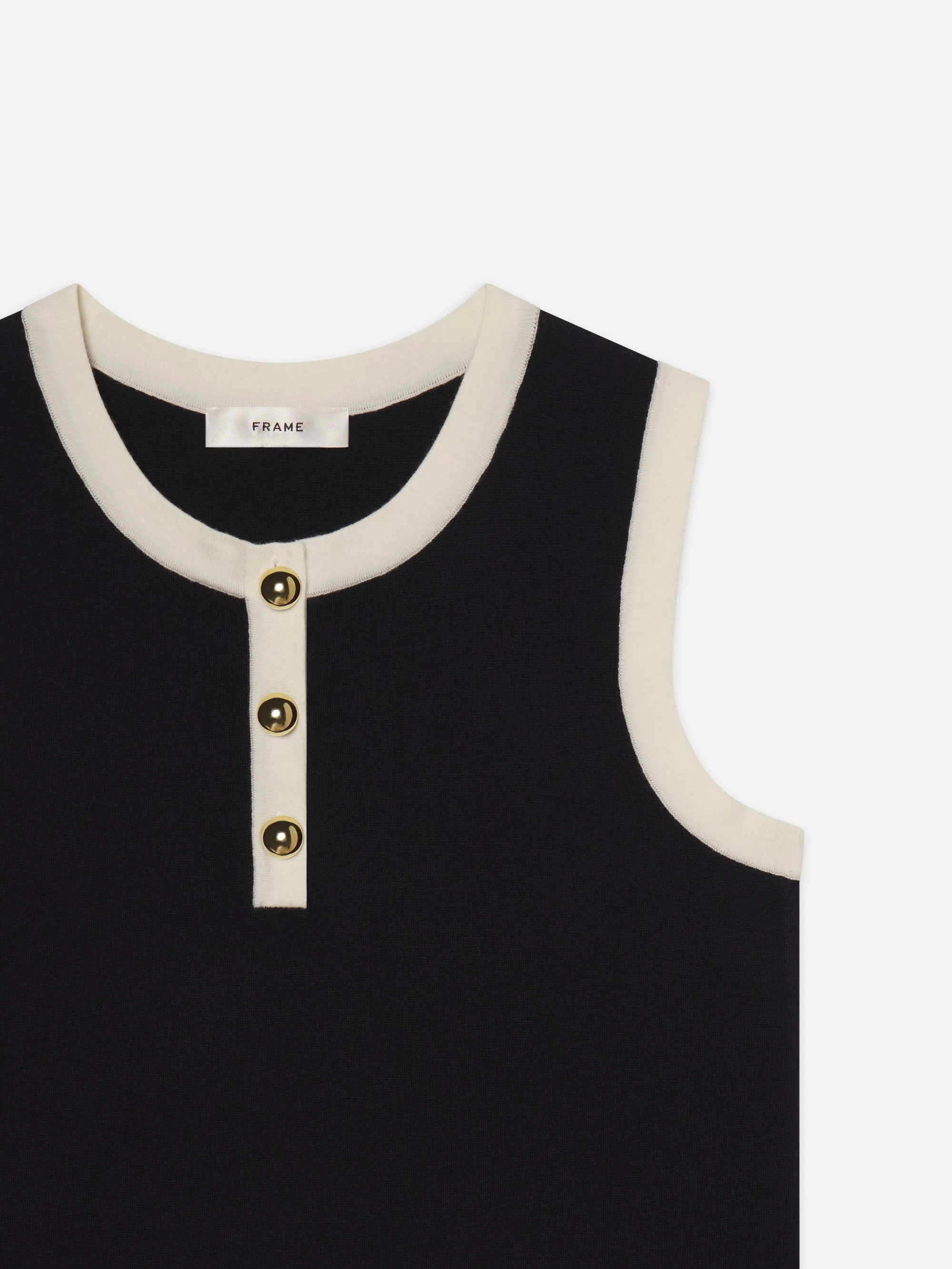 The Mixed Dress -- Indigo sold by Frame Denim product image thumbnail 3