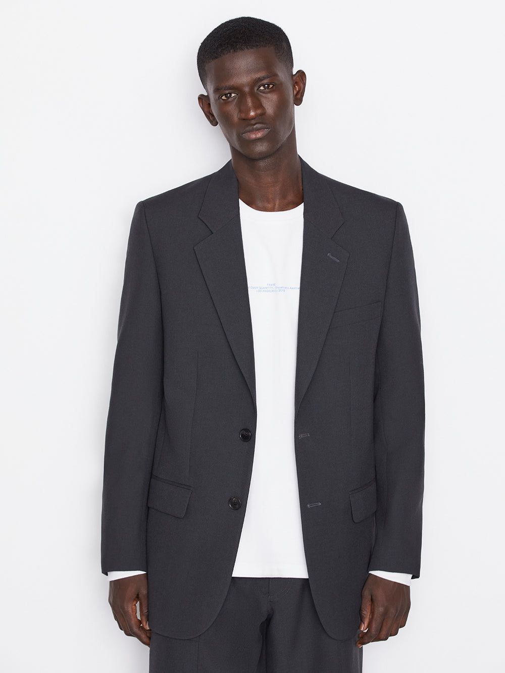 Italian Wool Blazer -- Shadow Grey sold by Frame Denim product image thumbnail 3