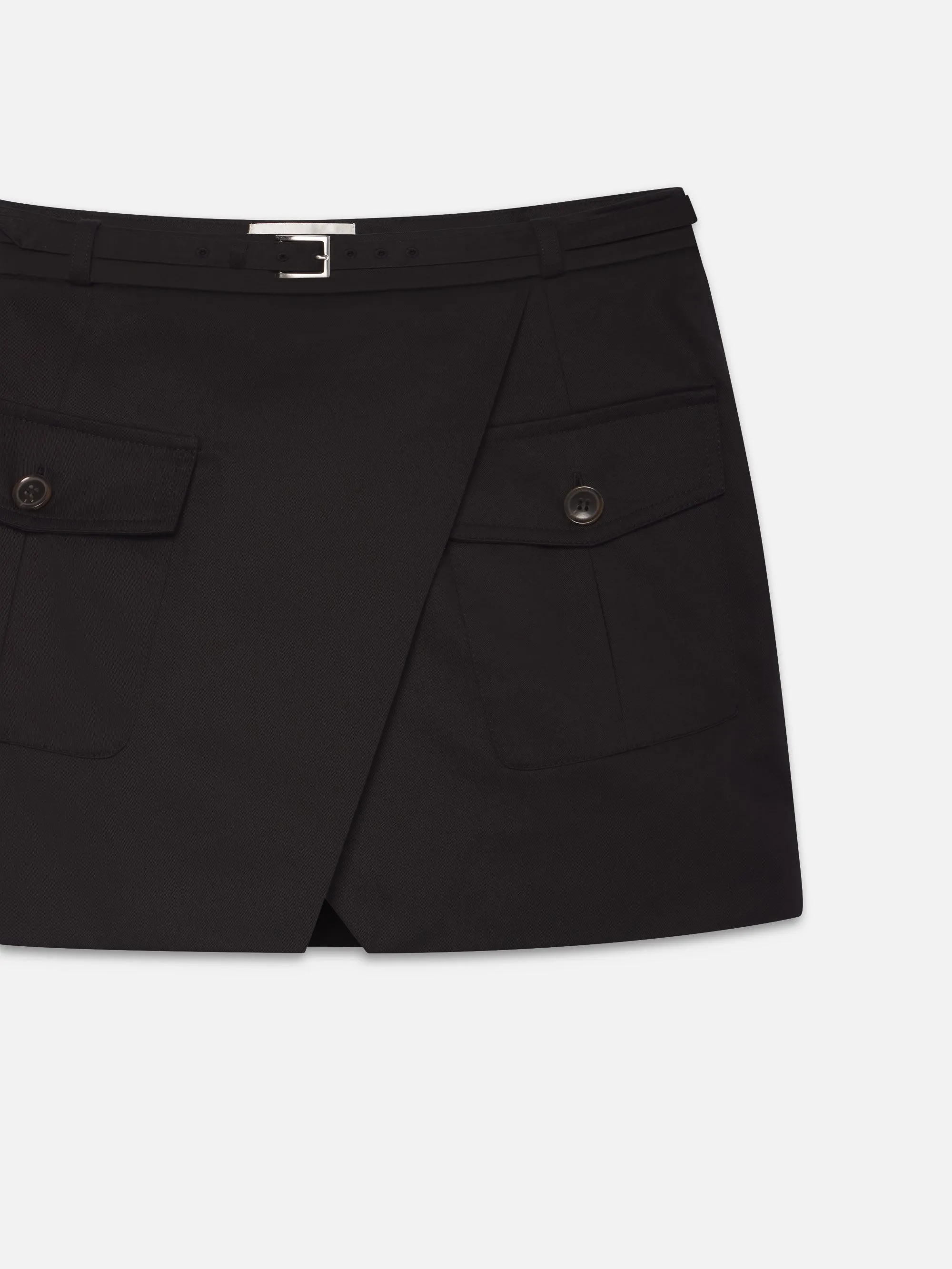 The Utility Cargo Skirt -- Black sold by Frame Denim product image thumbnail 3